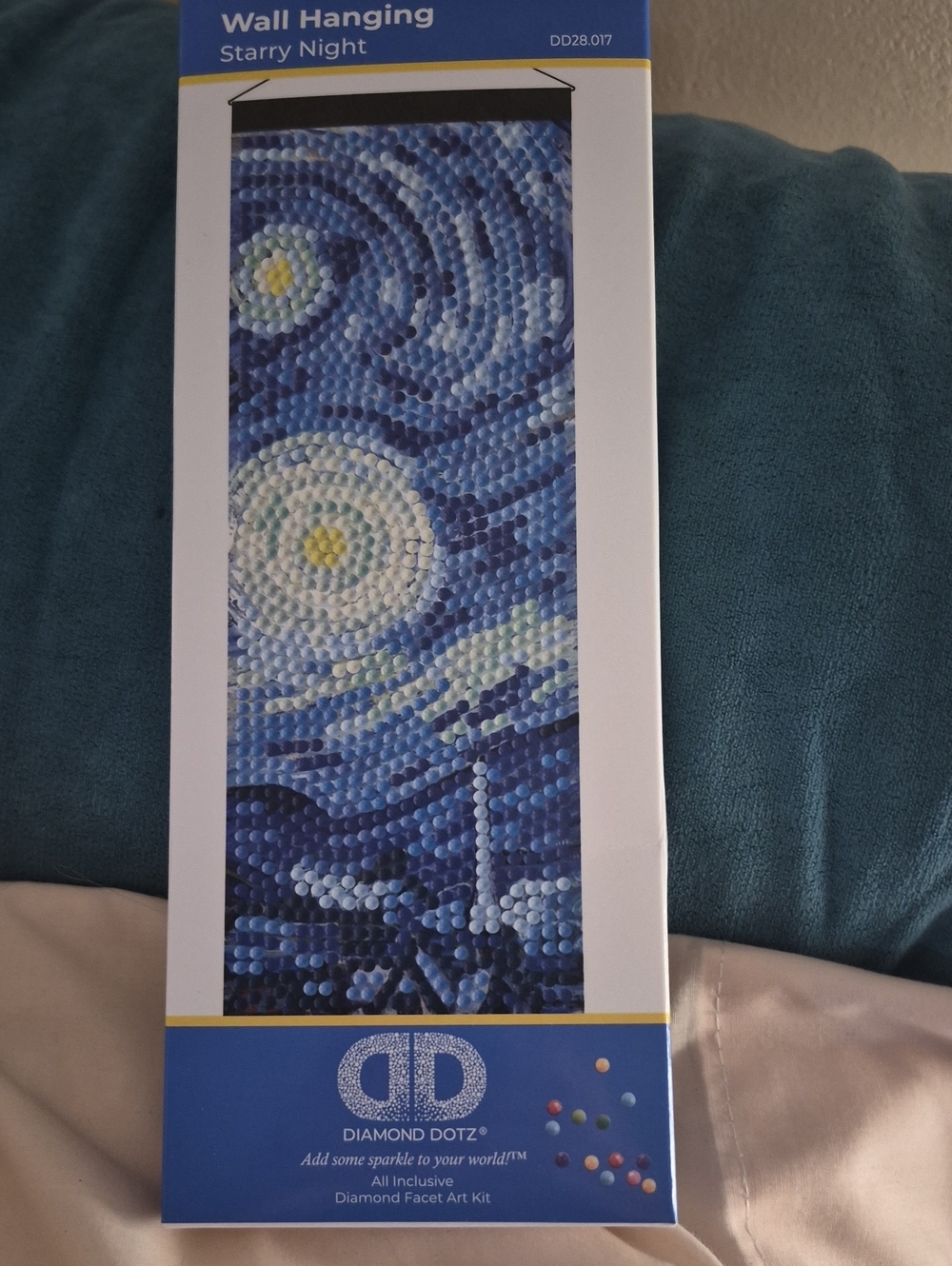Diamond Dotz Wall Hanging "Starry Night" Van Gogh's Art Kit New In Box